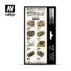 Vallejo 70201 Utility Paint Set WWII & WWIII 8x17ml